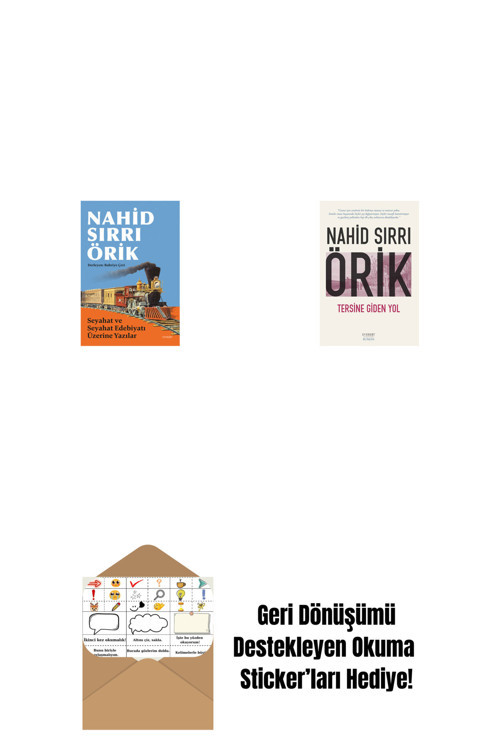 Everest Yayınları Seyahat Ve Seyahat Edebiyatı Üzerine Yazılar + Tersine Giden Yol + Okuma Sticker'Ları