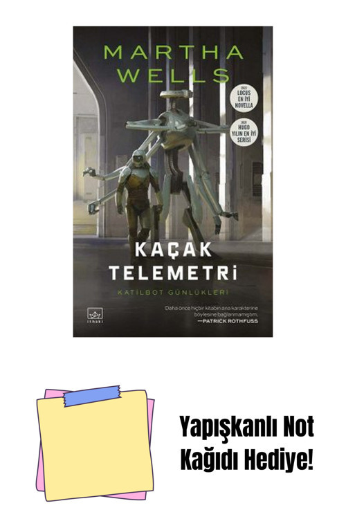 İthaki Yayınları Kaçak Telemetri – Katilbot Günlükleri 6 + Yapışkanlı Not Kağıdı