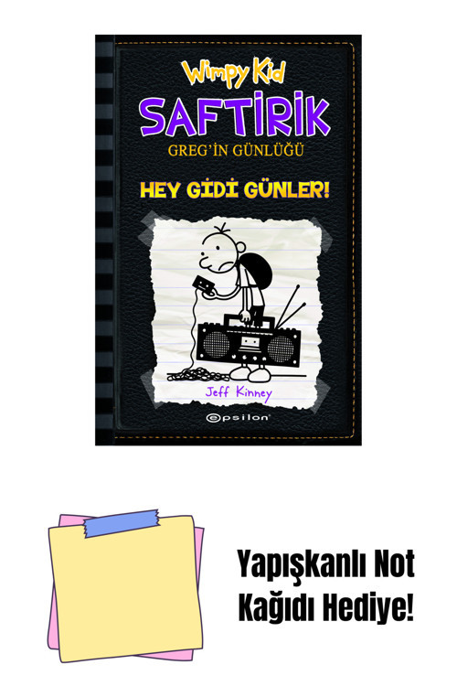 Epsilon Yayınevi Saftirik 10 - Hey Gidi Günler + Yapışkanlı Not Kağıdı