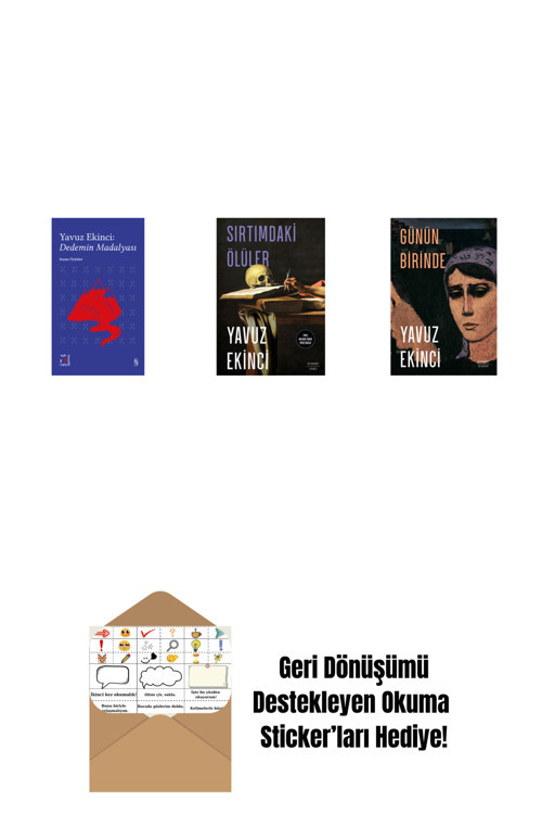 Everest Yayınları Everest Açıkhava 39 - Dedemin Madalyası + Sırtımdaki Ölüler + Günün Birinde + Okuma Sticker'Ları