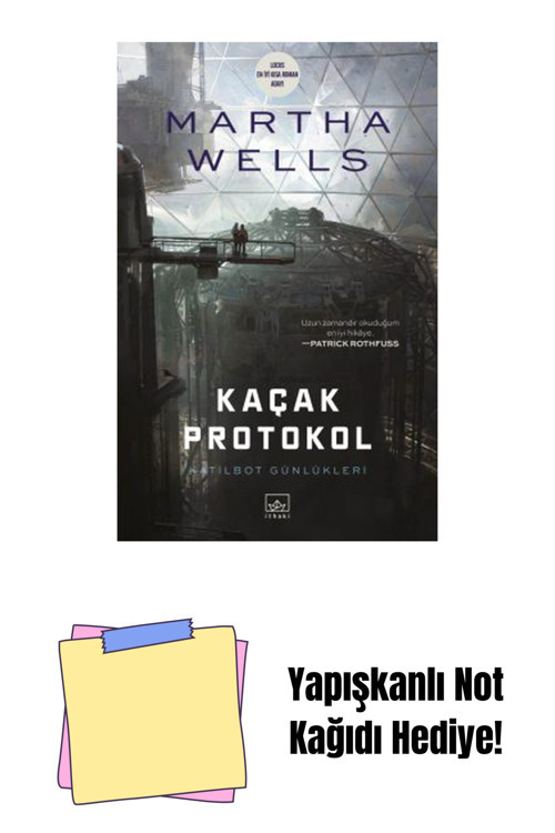İthaki Yayınları Kaçak Protokol – Katilbot Günlükleri 3 + Yapışkanlı Not Kağıdı