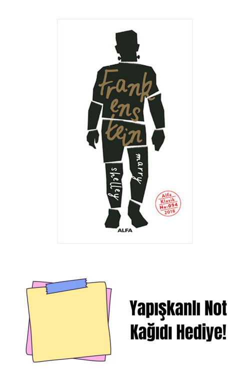 Alfa Yayıncılık Frankenstein + Yapışkanlı Not Kağıdı