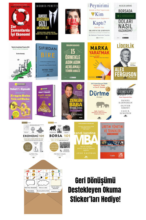 Alfa Yayıncılık En Çok Okunan İş Ekonomi Kitapları 19 Kitap Set