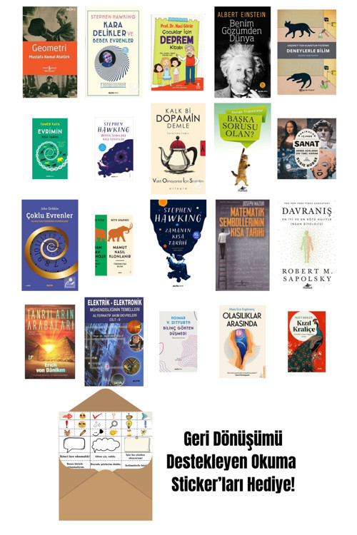 İş Bankası Kültür Yayınları En Çok Okunan Bilim Kitapları 20 Kitap Set