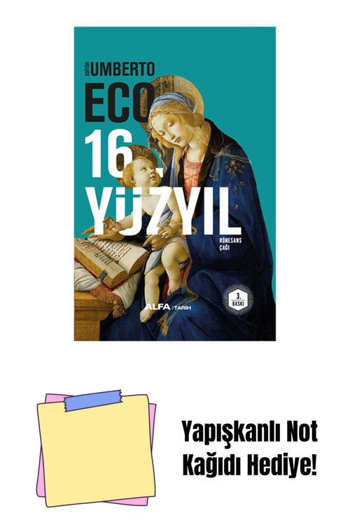 Alfa Yayıncılık 16. Yüzyıl - Rönesans Çağı (Ciltli) + Yapışkanlı Not Kağıdı