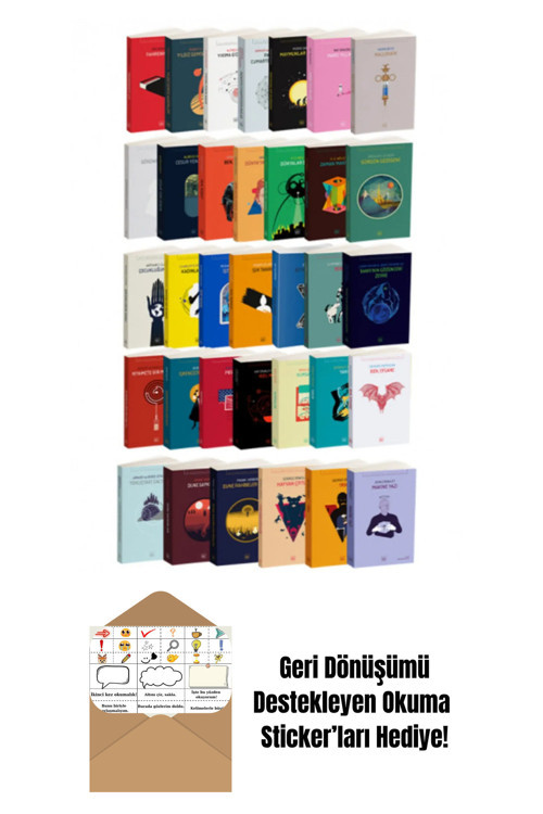 İthaki Yayınları Bilimkurgu Klasikleri 60 Kitap Takım + Okuma Sticker'Ları