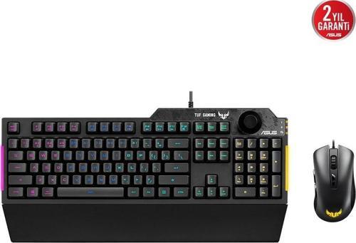 TUF GAMING COMBO K1 / M3 AURA SYNC RGB OYUNCU KLAVYE/TUF GAMING M3 MOUSE SET