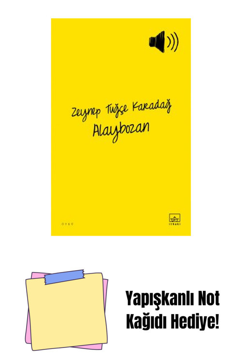 İthaki Yayınları Alaybozan + Yapışkanlı Not Kağıdı