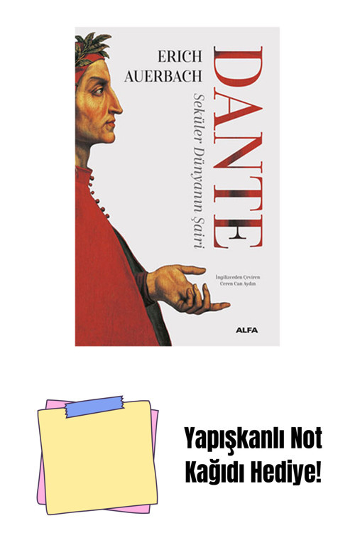 Alfa Yayıncılık Dante - Seküler Dünyanın Şairi + Yapışkanlı Not Kağıdı