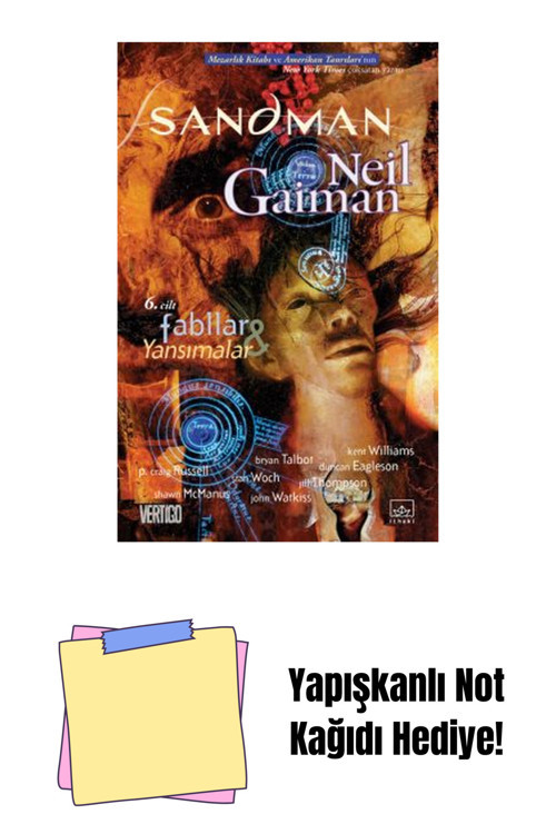 İthaki Yayınları Sandman 6 – Fabllar Ve Yansımalar + Yapışkanlı Not Kağıdı