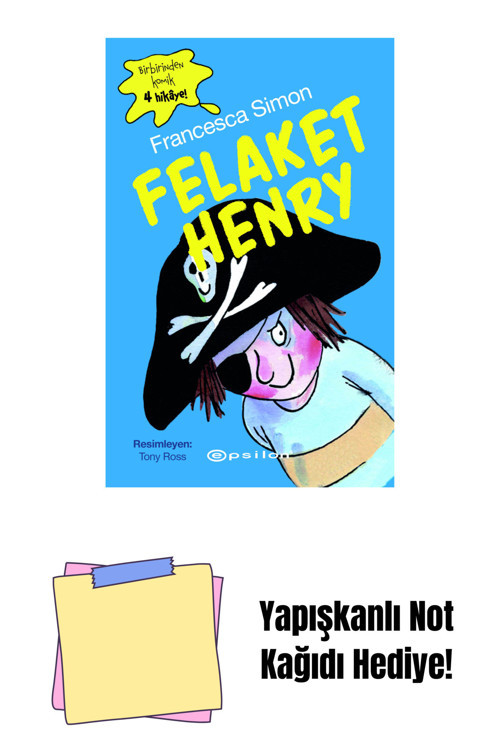 Epsilon Yayınevi Felaket Henry + Yapışkanlı Not Kağıdı