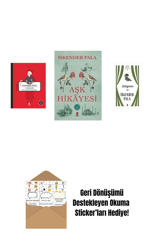 Alfa Yayıncılık Ansikolopedik Divân Şiiri Sözlüğü (Ciltli) + Aşk Hikâyesi + Süleyman (Ciltli) + Okuma Sticker'Ları