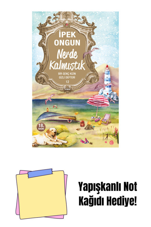 Artemis Yayınları Nerde Kalmıştık + Yapışkanlı Not Kağıdı