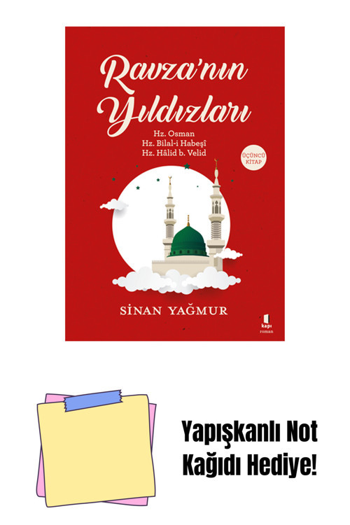 Kapı Yayınları Ravza'Nın Yıldızları - Üçüncü Kitap + Yapışkanlı Not Kağıdı