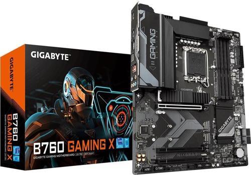 GIGABYTE B760 GAMING X DDR5 HDMI DP PCIe 16X v5.0 1700p ATX