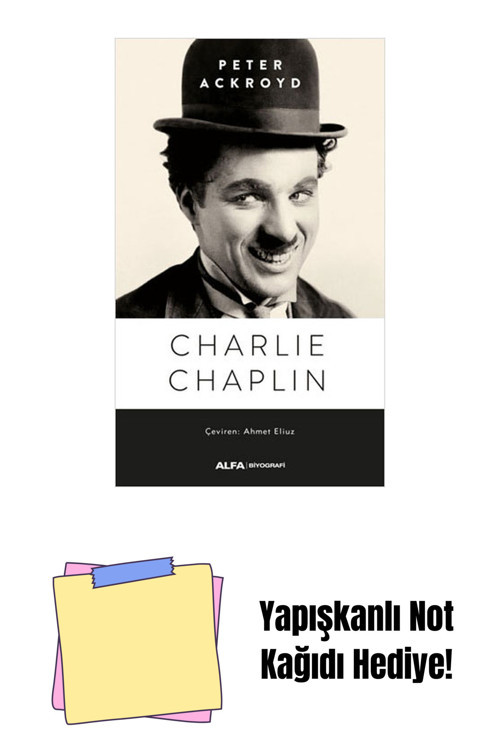 Alfa Yayıncılık Charlie Chaplin + Yapışkanlı Not Kağıdı