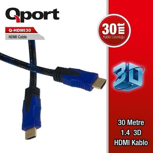 HDMI30 30metre HDMI Görüntü Kablosu 3D Gold 1.4v