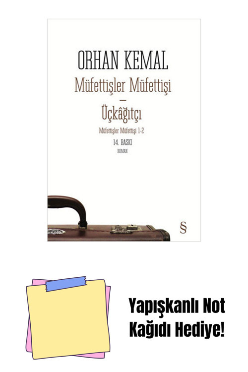 Everest Yayınları Müfettişler Müfettişi - Üçkâğıtçı (2 Kitap Bir Arada) + Yapışkanlı Not Kağıdı