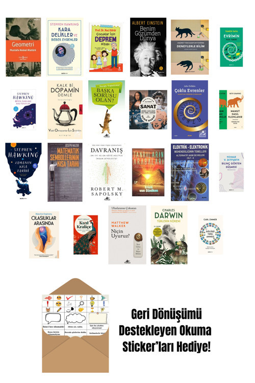 İş Bankası Kültür Yayınları En Çok Okunan Bilim Kitapları 23 Kitap Set