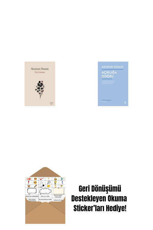 Everest Yayınları Geç’Mişim + Açıklığa Doğru + Okuma Sticker'Ları