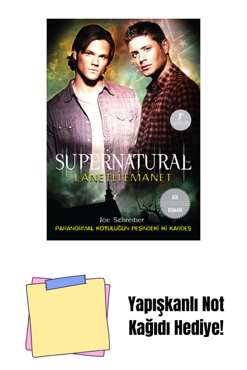 Artemis Yayınları Supernatural - Lanetli Emanet + Yapışkanlı Not Kağıdı