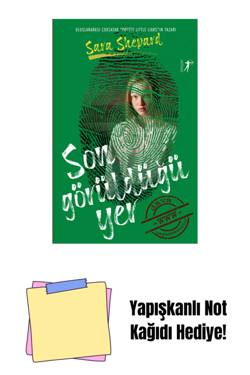 Artemis Yayınları Amatör Dedektifler 3 - Son Görüldüğü Yer + Yapışkanlı Not Kağıdı