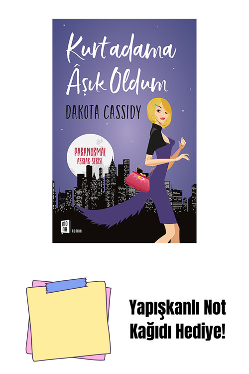 Mona Kitap Kurtadama Âşık Oldum + Yapışkanlı Not Kağıdı