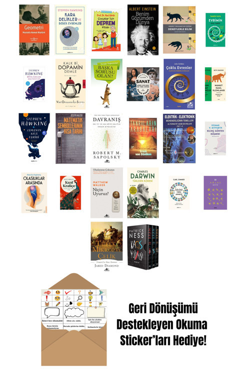 İş Bankası Kültür Yayınları En Çok Okunan Bilim Kitapları 26 Kitap Set