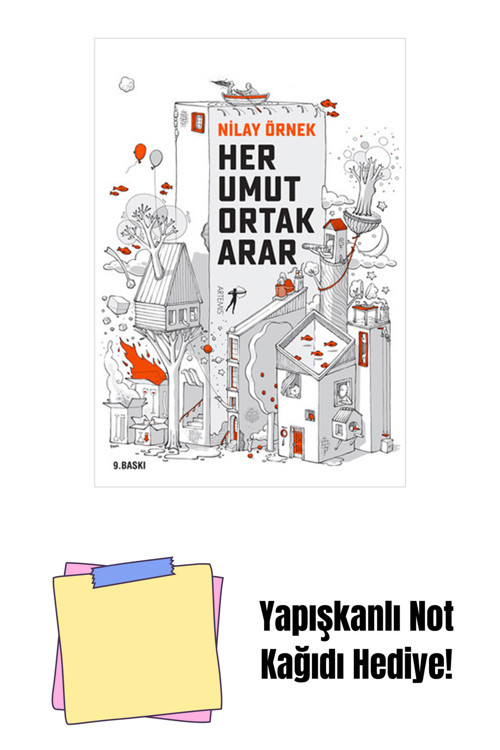 Artemis Yayınları Her Umut Ortak Arar + Yapışkanlı Not Kağıdı