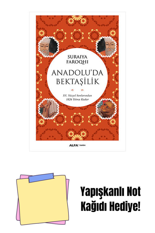Alfa Yayıncılık Anadolu'Da Bektaşilik + Yapışkanlı Not Kağıdı