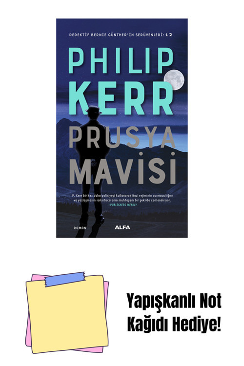 Alfa Yayıncılık Prusya Mavisi + Yapışkanlı Not Kağıdı