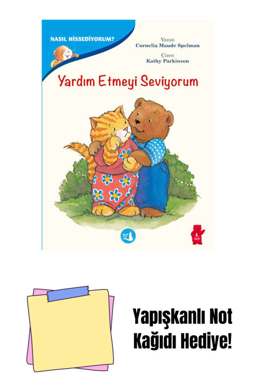 Büyülü Fener Yardım Etmeyi Seviyorum + Yapışkanlı Not Kağıdı