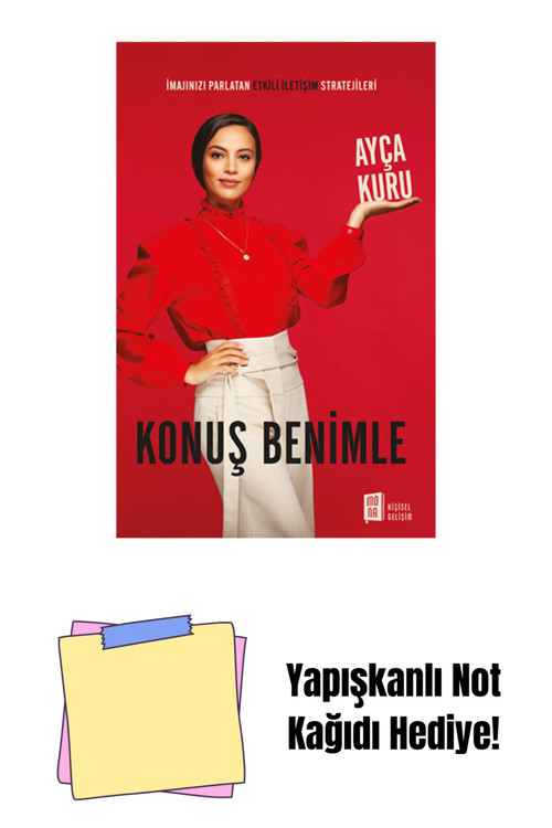 Mona Kitap Konuş Benimle + Yapışkanlı Not Kağıdı