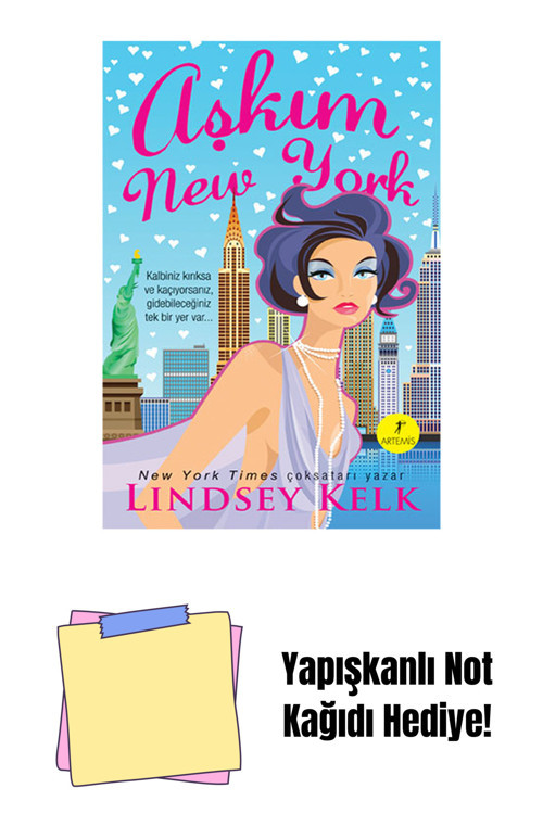 Artemis Yayınları Aşkım New York + Yapışkanlı Not Kağıdı