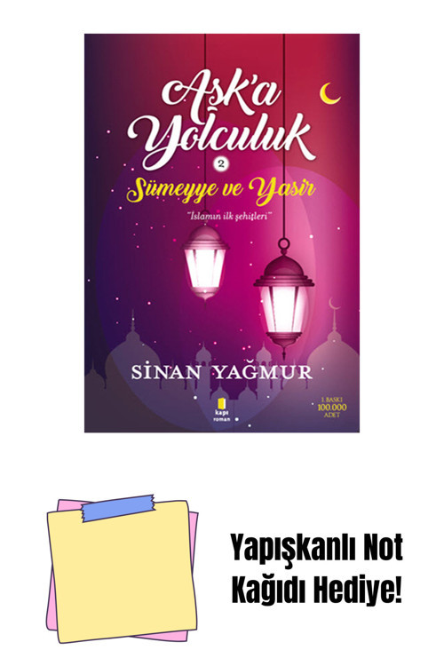 Kapı Yayınları Aşk'A Yolculuk 2 + Yapışkanlı Not Kağıdı
