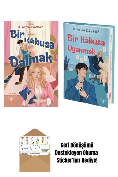 Artemis Yayınları Bir Kabusa Dalmak + Bir Kabusa Uyanmak 2 Kitap Set + Okuma Sticker'Ları