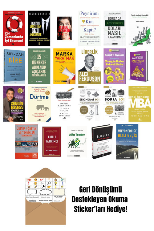 Alfa Yayıncılık En Çok Okunan İş Ekonomi Kitapları 23 Kitap Set