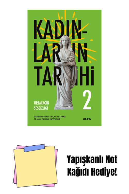 Alfa Yayıncılık Kadınların Tarihi 2 + Yapışkanlı Not Kağıdı