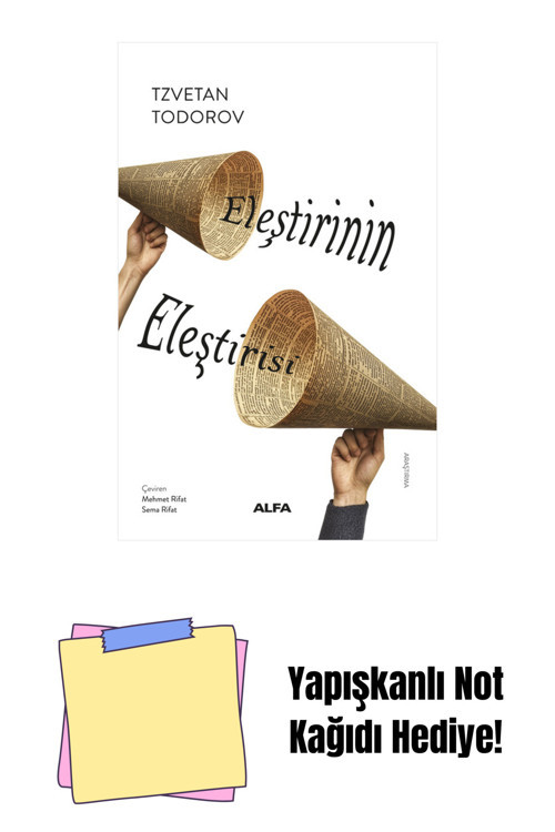 Alfa Yayıncılık Eleştirinin Eleştirisi + Yapışkanlı Not Kağıdı