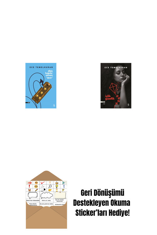 Everest Yayınları Dilsiz Kuğular Zamanı “Devir” + İyilik Güzellik + Okuma Sticker'Ları