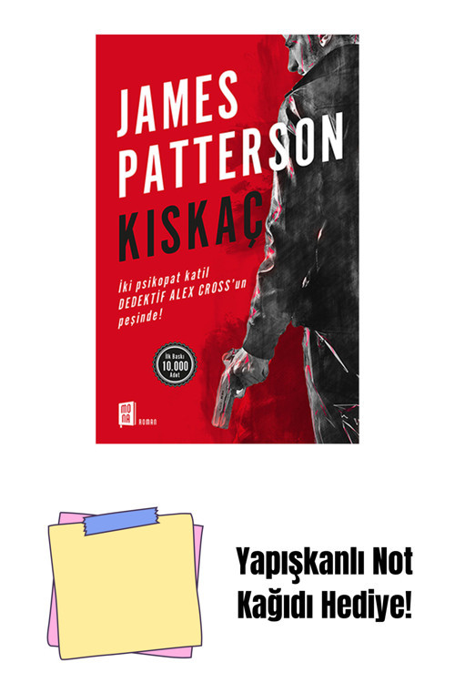 Mona Kitap Kıskaç + Yapışkanlı Not Kağıdı