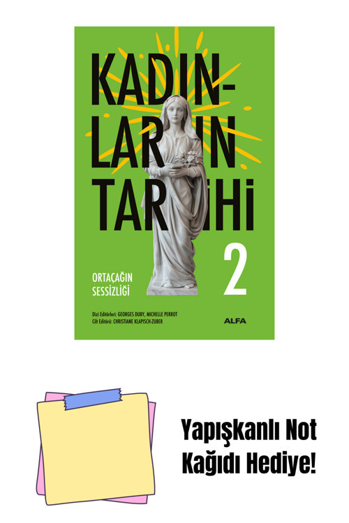 Alfa Yayıncılık Kadınların Tarihi 2 (Ciltli) + Yapışkanlı Not Kağıdı