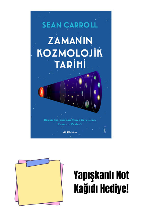 Alfa Yayıncılık Zamanın Kozmolojik Tarihi + Yapışkanlı Not Kağıdı