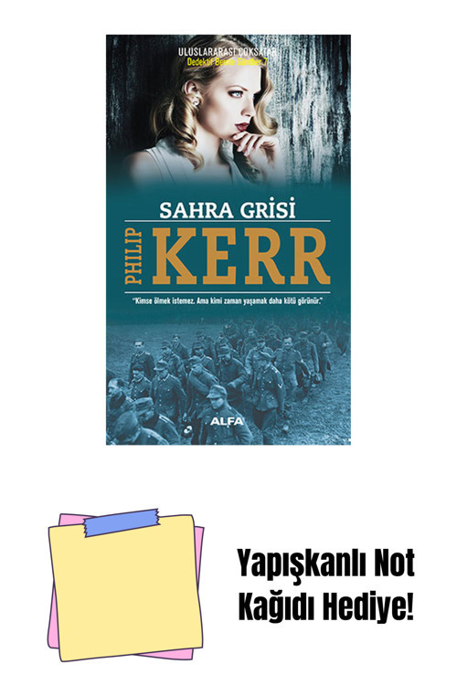 Alfa Yayıncılık Sahra Grisi + Yapışkanlı Not Kağıdı