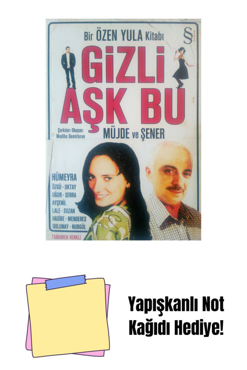 Everest Yayınları Gizli Aşk Bu + Yapışkanlı Not Kağıdı