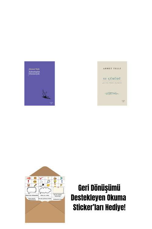Everest Yayınları Arkadaşlık Günleriydi + Su Çürüdü (Ciltli) + Okuma Sticker'Ları