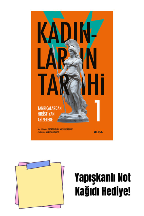 Alfa Yayıncılık Kadınların Tarihi 1 (Ciltli) + Yapışkanlı Not Kağıdı