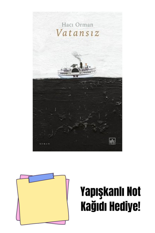 İthaki Yayınları Vatansız + Yapışkanlı Not Kağıdı