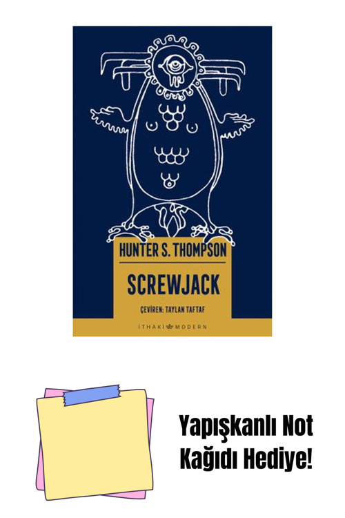 İthaki Yayınları Screwjack + Yapışkanlı Not Kağıdı