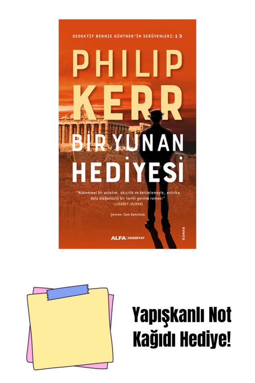 Alfa Yayıncılık Bir Yunan Hediyesi + Yapışkanlı Not Kağıdı